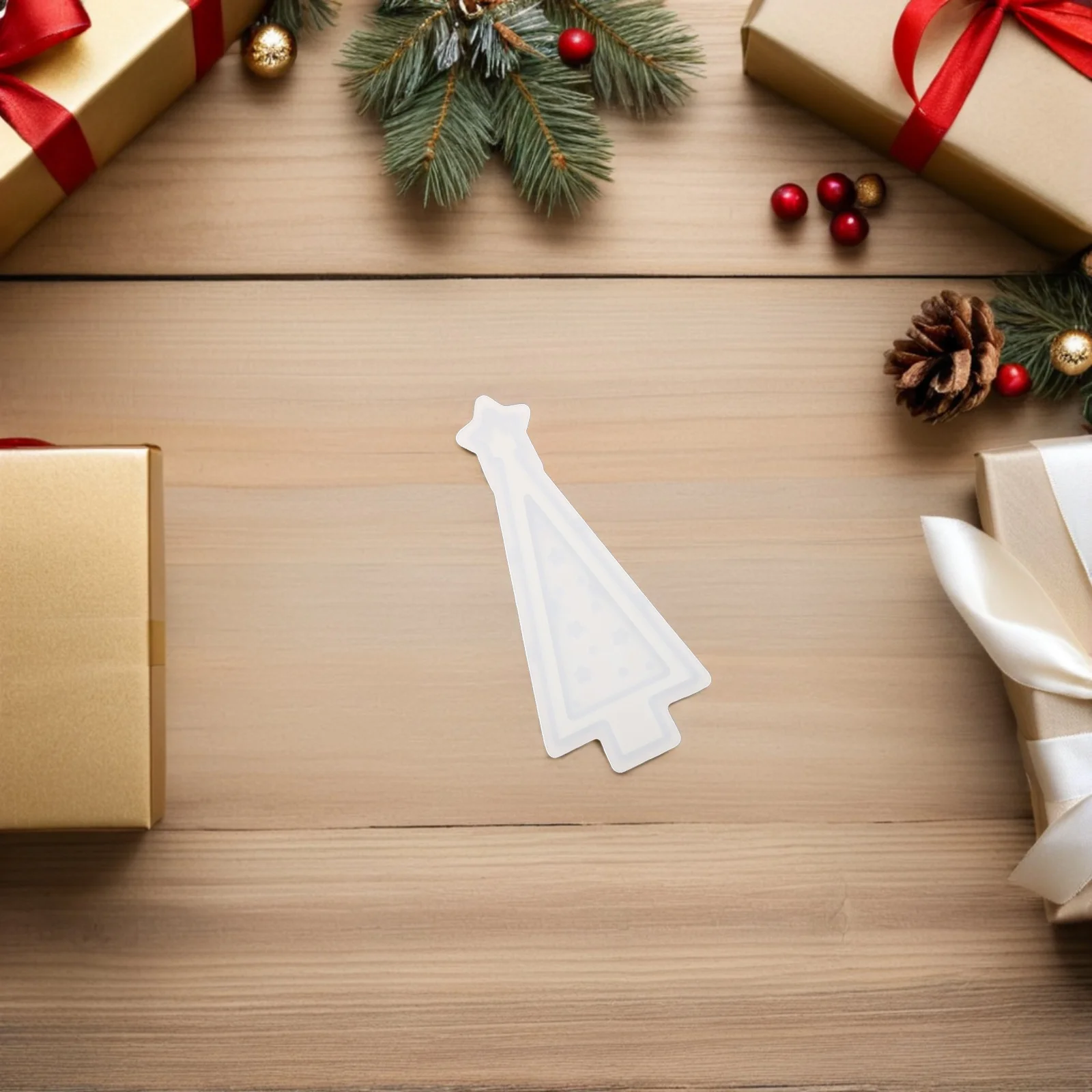 

Christmas Tree Silicone Mold for Epoxy Casting Resin DIY Desktop Decorations Night Light Making Xmas Ornaments Bedside Lamp