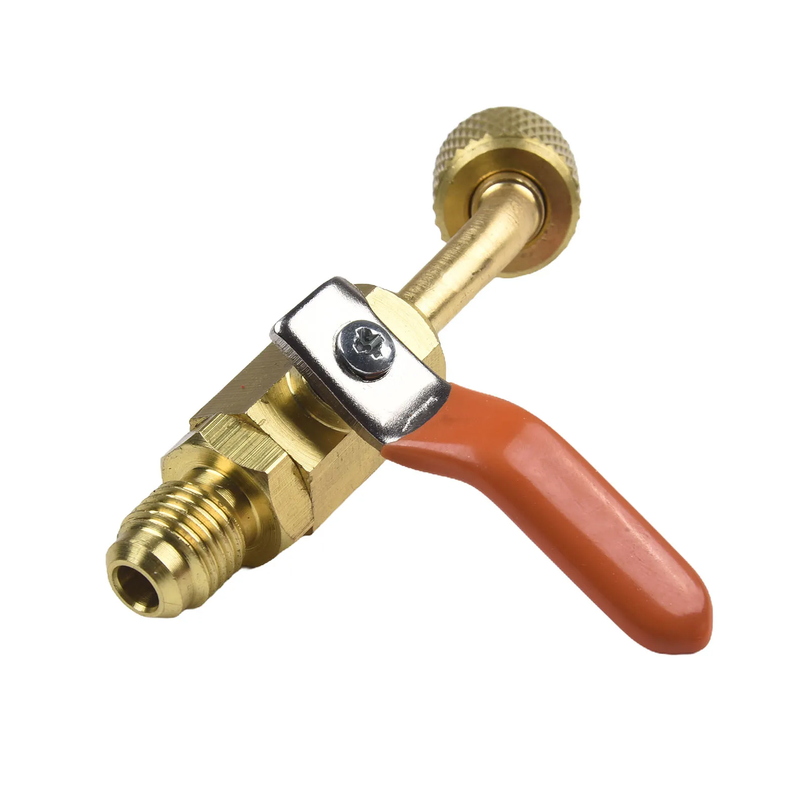 

Хорошо разработанный адаптер SAE HVAC 1/4 дюйма, необходимый инструмент для заправочного шланга кондиционера T HVAC/R Service Tech's Choice