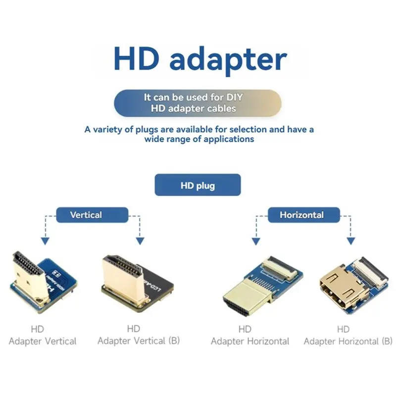 DTA5 -compatible Adapter Board Vertical Connector for Raspberry Pi Display FFC Cable DIY Project