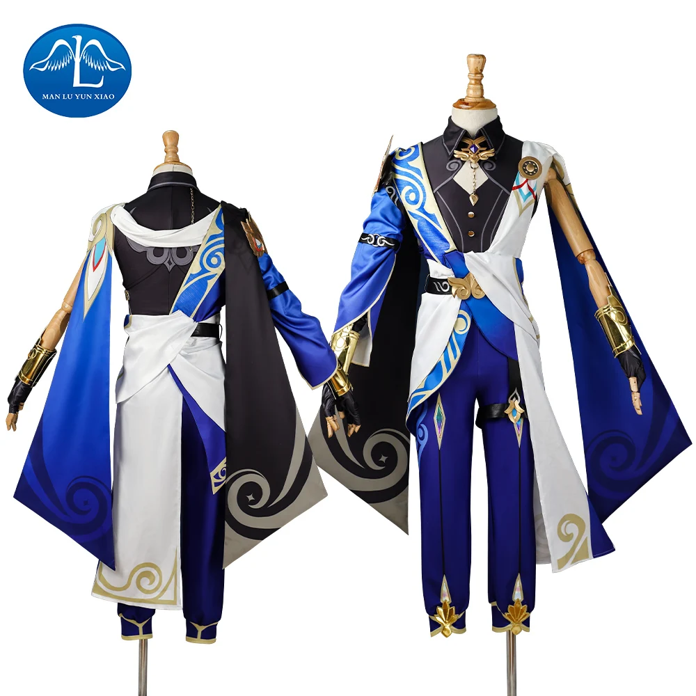 

Game Honkai Star Rail Dr. Ratio Cosplay Anime Role Play Halloween Carnival Costume Outfit Party Prop Custom Made Men