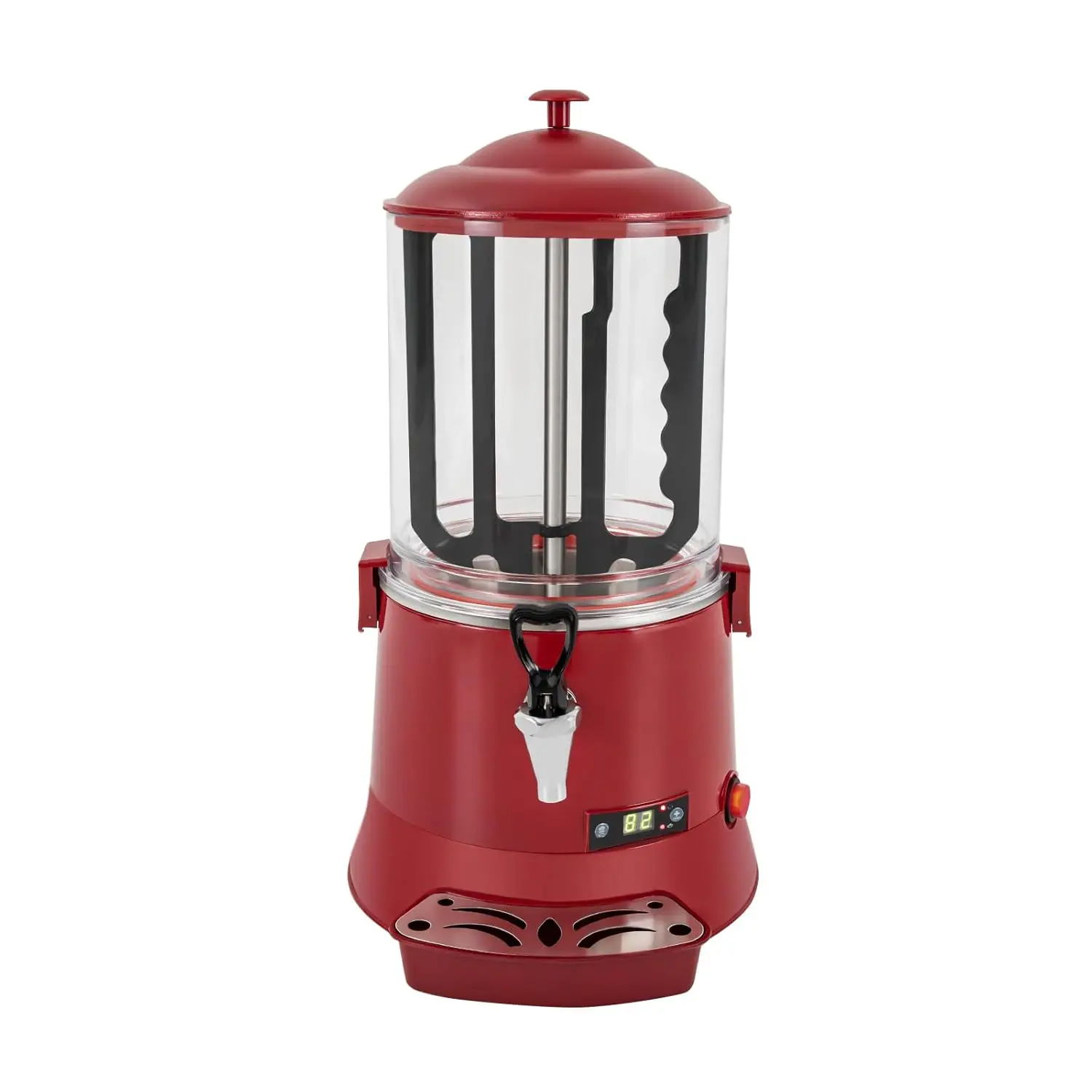 Hot Chocolate Maker Machine, 400W 10L/2.7Gal Electric Stainless Steel Hot Chocolate Dispenser Melting Machine,, Customized