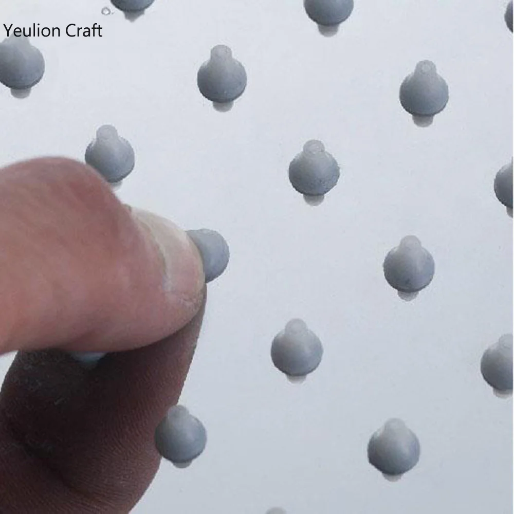 YeulionCraft  20pcs Shower Head Rubber Silicone Nozzle Nipple Replacement Water Spray Fits 8mm Hole Bathroom Accessories