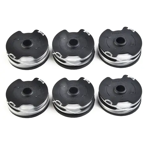 1/6Pcs Thread Spools For  For Parkside Cordless Grass Trimmer For PRTA 20-Li A1 B2 C3 Trimmer Blade Cutter Lawn Trimmer Spools