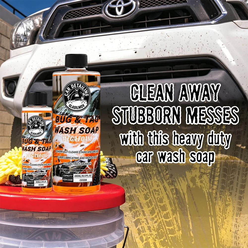 Car Bug Stains Remover Paint Spot Rapidly Loosen-up Clean Bug Stains Strong Adhesive Remove Car Coating Cleaner BUGSTAMOV CG1206