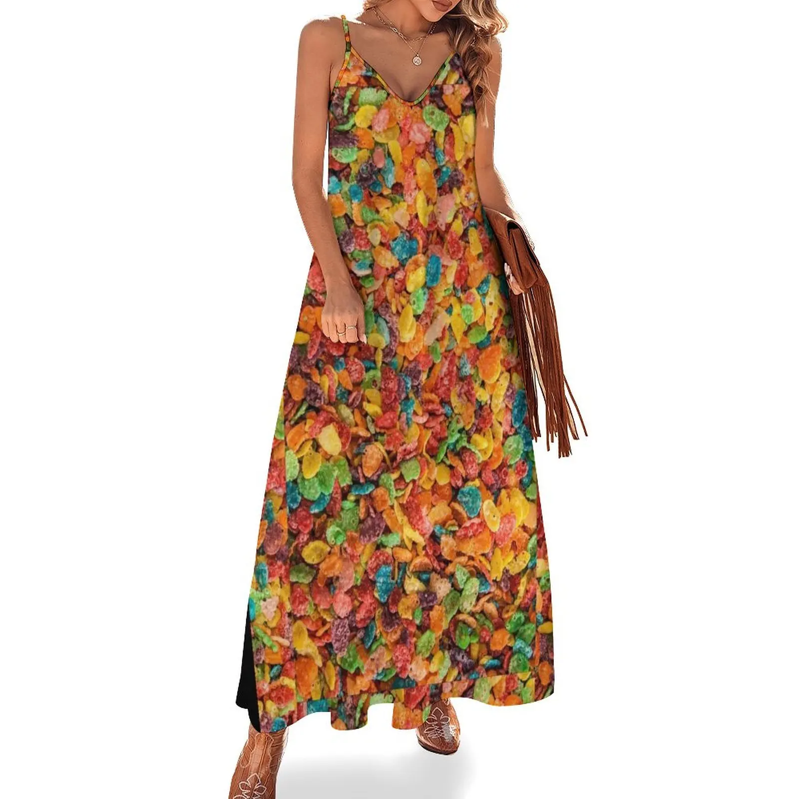 

Fruity Pebbles is I Sleeveless Dress ladies dresses for special occasion dress for women women's summer jumpsuit