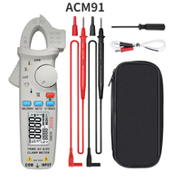 Digital Clamp Meter T-RMS 1mA High Precision DC AC Ammeter Multimeter Car repair Current Volt Temp Capacitor Ohm Hz Tester