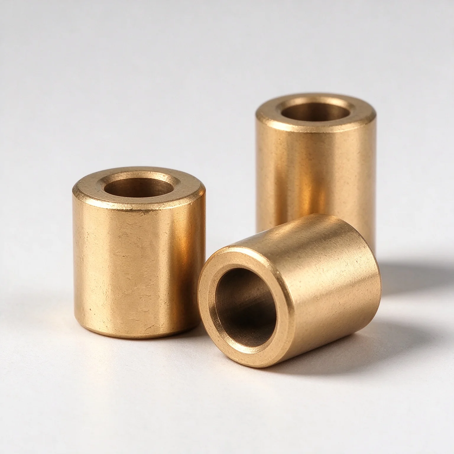 ASTM B438 SAE 841 Sintered Bronze Bushing M3-M60, Oil Impregnated Self-Lubricating Sleeve Bearing for Motor Pump Fan
