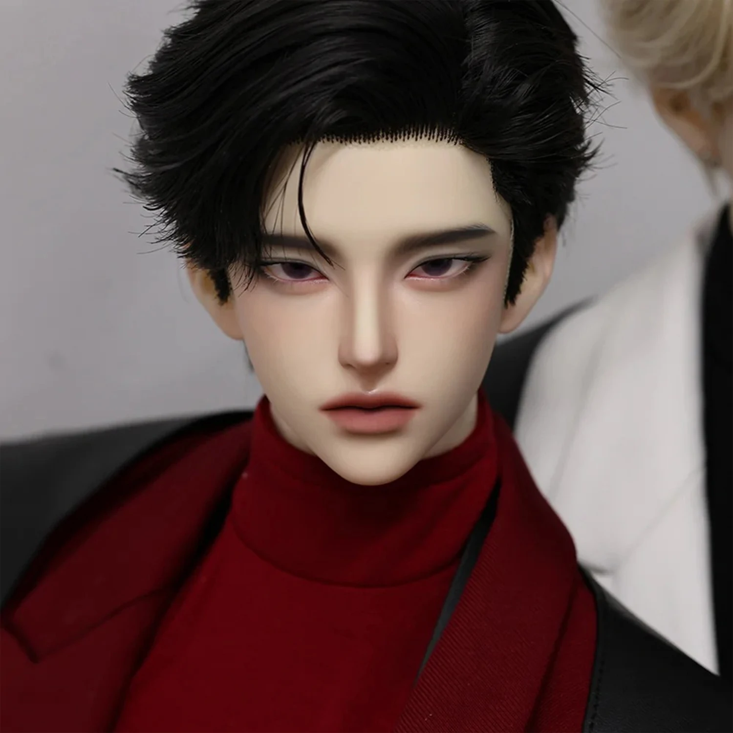 Iden BJD Body 1/3 Head Uncle Male Gentle and Cold Expression Unclothed Resin Figure