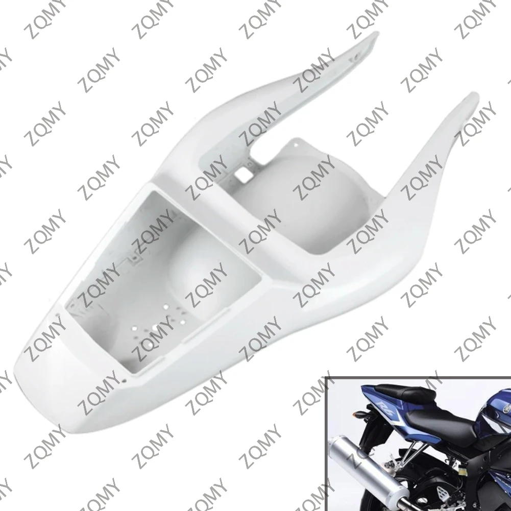 

Motorcycle Tail Rear Fairing Cover Parts Bodykit For Yamaha YZF R6 1998 1999 2000 2001 2002 Injection Mold ABS Unpainted White