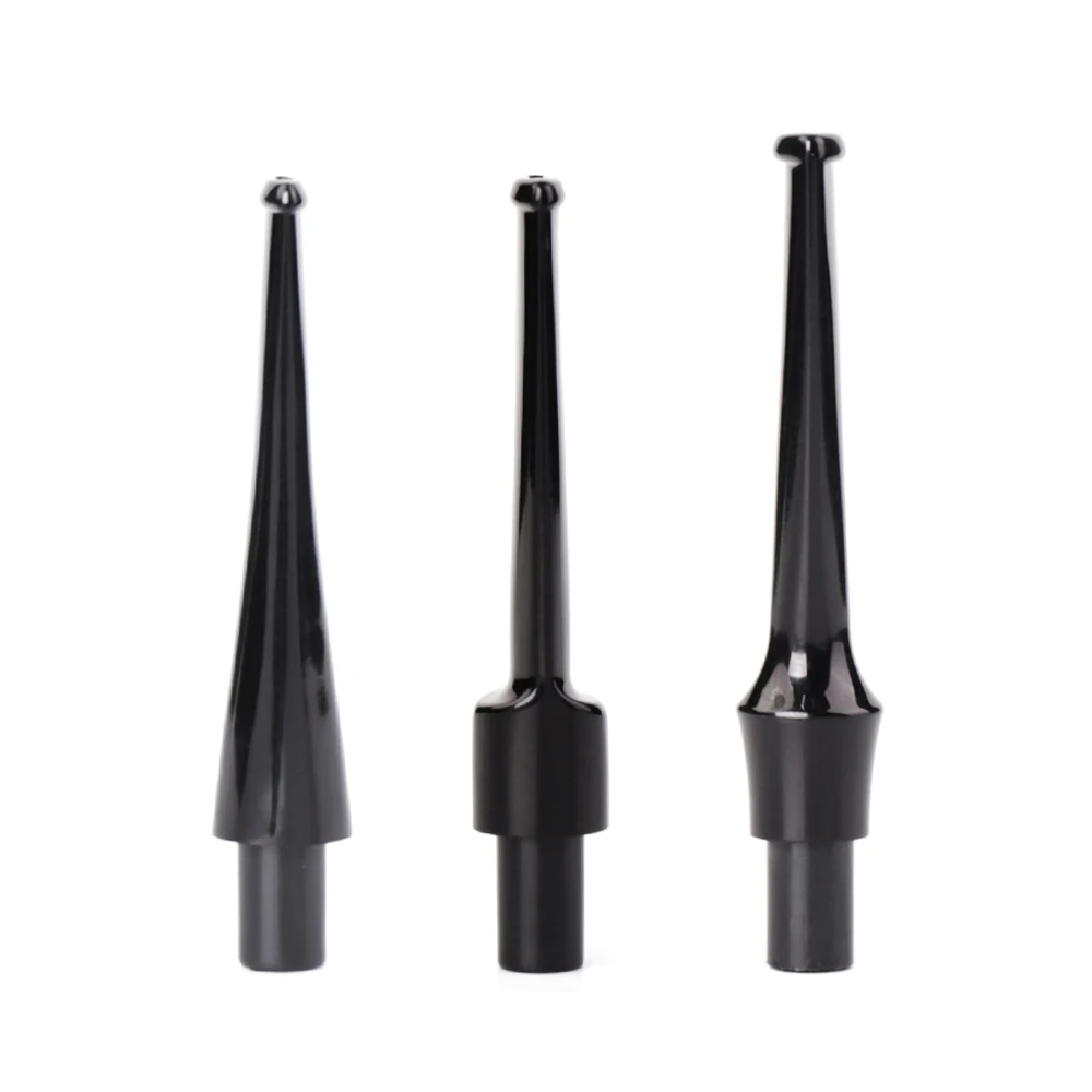 3-piece/set Tobacco pipe stem 9mm pipe channel Tenon outer diameter 10.3mm DIY pipe tool  Straight handle acrylic pipe stem