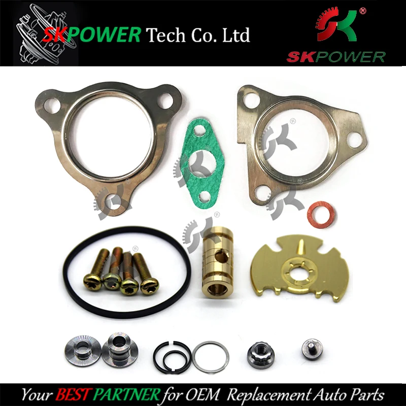 

Турбокомплекты 28201-2A110 GT1544V Комплекты турбокомпрессоров 740611 для KIA Ceed 1.5 CRDi 81Kw U1.5L Euro 3 2005- Турбина 28201-2A400