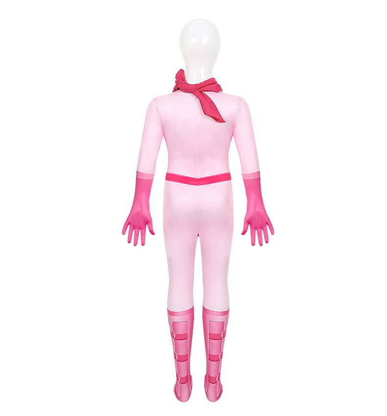 Princess Peach Costume Cosplay Jumpsuits For Girls Birthday Party Easter Carnival Performance Rompers Disguise Pink Clothing - Image 3