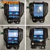 Qualcomm android 11 kohle faser tesla bildschirm multimedia stereo für ford mustang 2015 2016 2017 2018 2019 gps player head unit 3