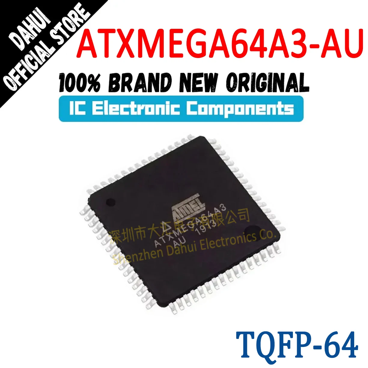 

ATXMEGA64A3-AU ATXMEGA64A3 ATXMEGA64A ATXMEGA64 ATXMEGA IC MCU Chip TQFP-64 In Stock 100% New Originl