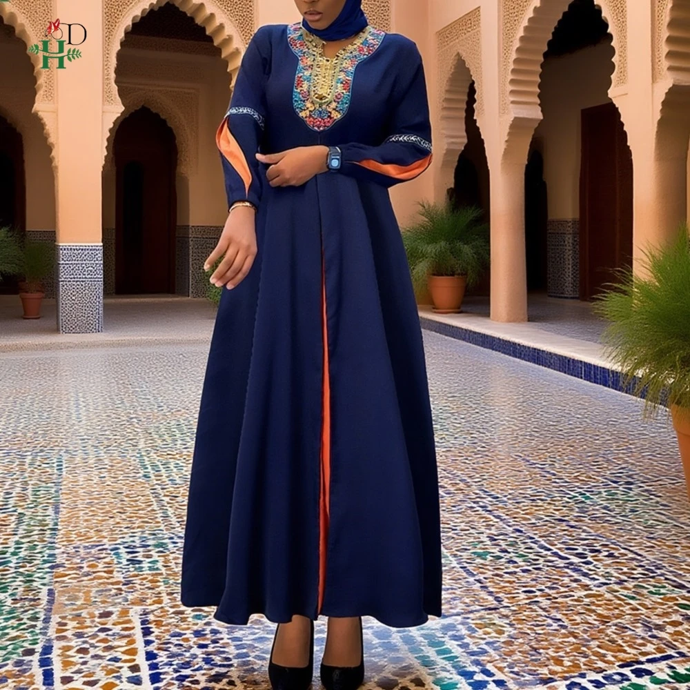 

2026 African dresses for woman Turkey wedding dress Dashiki Ankara African woman boubou church dresses Muslim robe Africaine