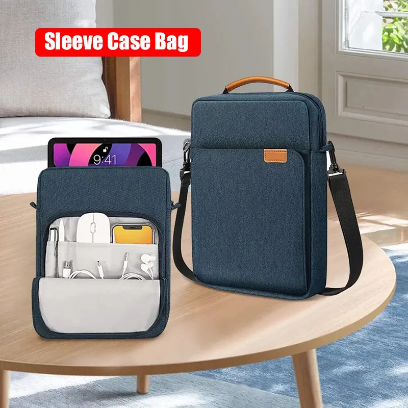 Tablet Shoulder Bag for iPad Pro 11 2024 5th Pro 13 7th 10th 10.9 Air 6 5 4 3 2 1 Mini 9.7 10.2 9th Pouch Storage Briefcase