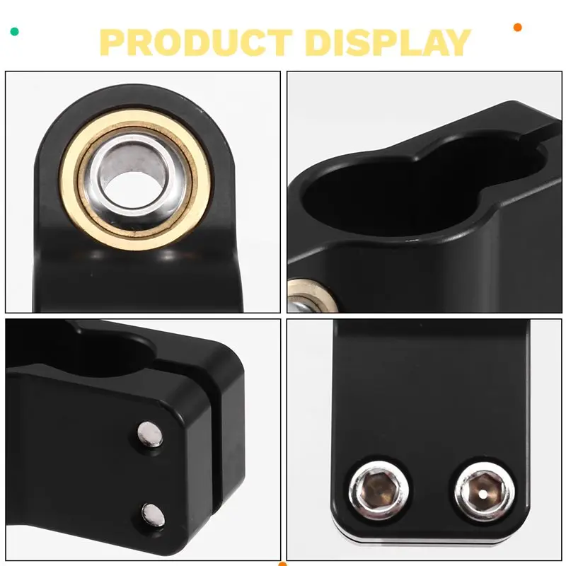 A85E-ملحقات الدراجات النارية، مشبك تثبيت مثبط التوجيه، مشبك قاعدة مثبت Steerin G #3