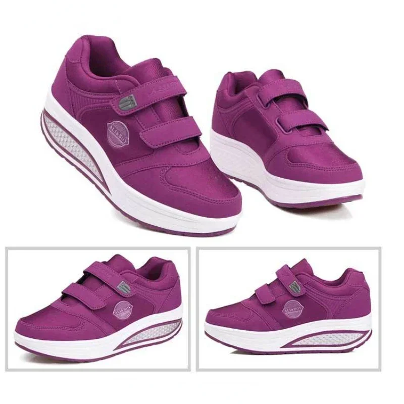 2024 Outdoor Spring Autumn Elderly Casual Sneaker Comfort Breathable Mesh Elderly Shoes Sports Walking Shoes Mother\'s Day Gifts