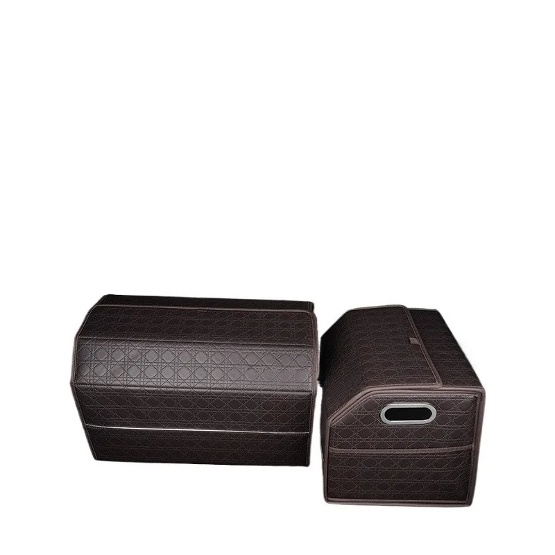 Foldable Car Trunk Storage Box Thickened Auto Organizer Large Capacity Collapsible Luggage Container Vehicle Cargo Bin Interior