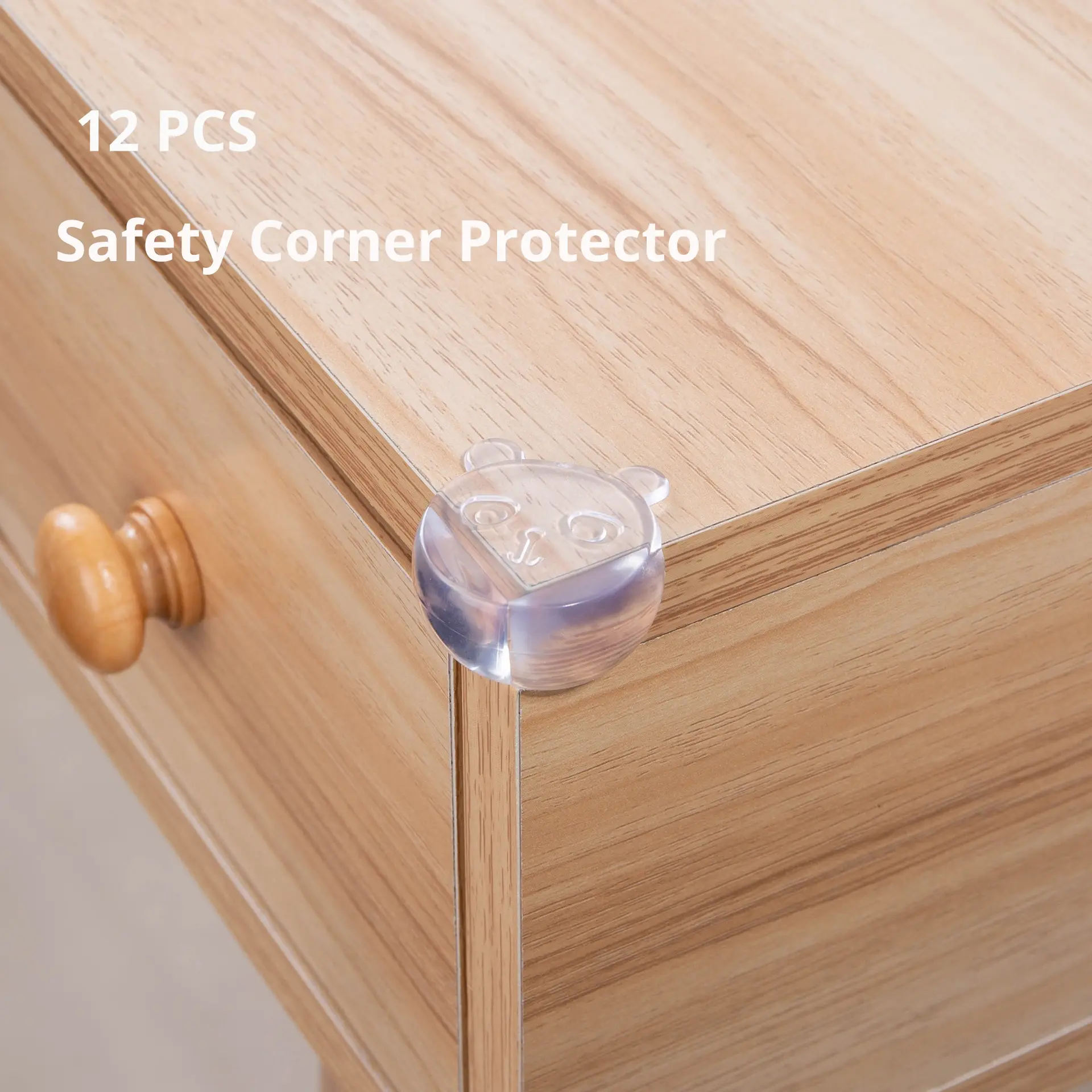 

Защитный уголок для столов, мебели, силиконовый, 12шт