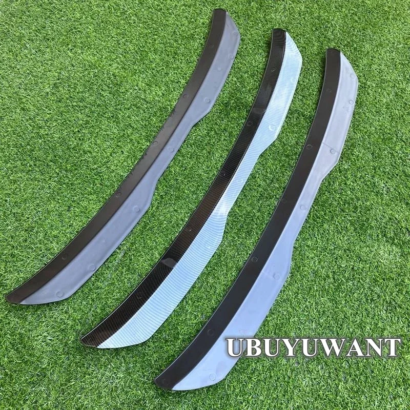 Für FORD FIESTA MK6 ST 2004 - 2008 Auto HECKFLÜGEL Lippe SPOILER ABS Kunststoff Glänzend Schwarz Dachflügel Heckspoiler – Detail 10
