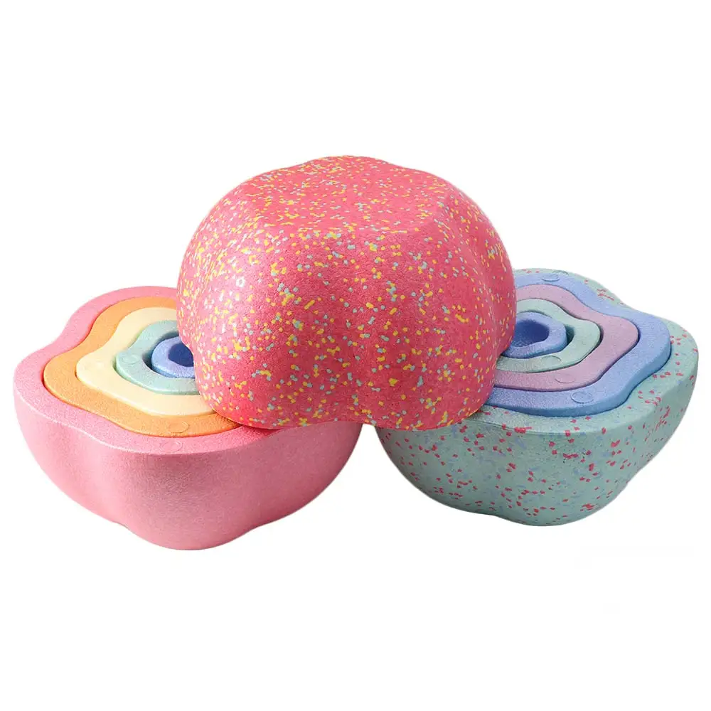 

River Stones Steeping Stone Balance Game Five-pointed Star Outdoor Foam Balance Stepping Stone Creative Balance