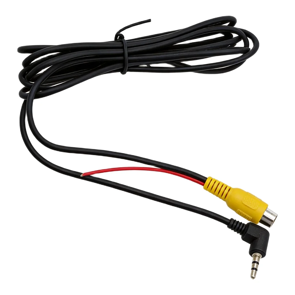 Car Accessories Navigation Conversion for lin for rca Female ABS AV-IN 2.5 Mm Black Car Navigation Machine 230cm