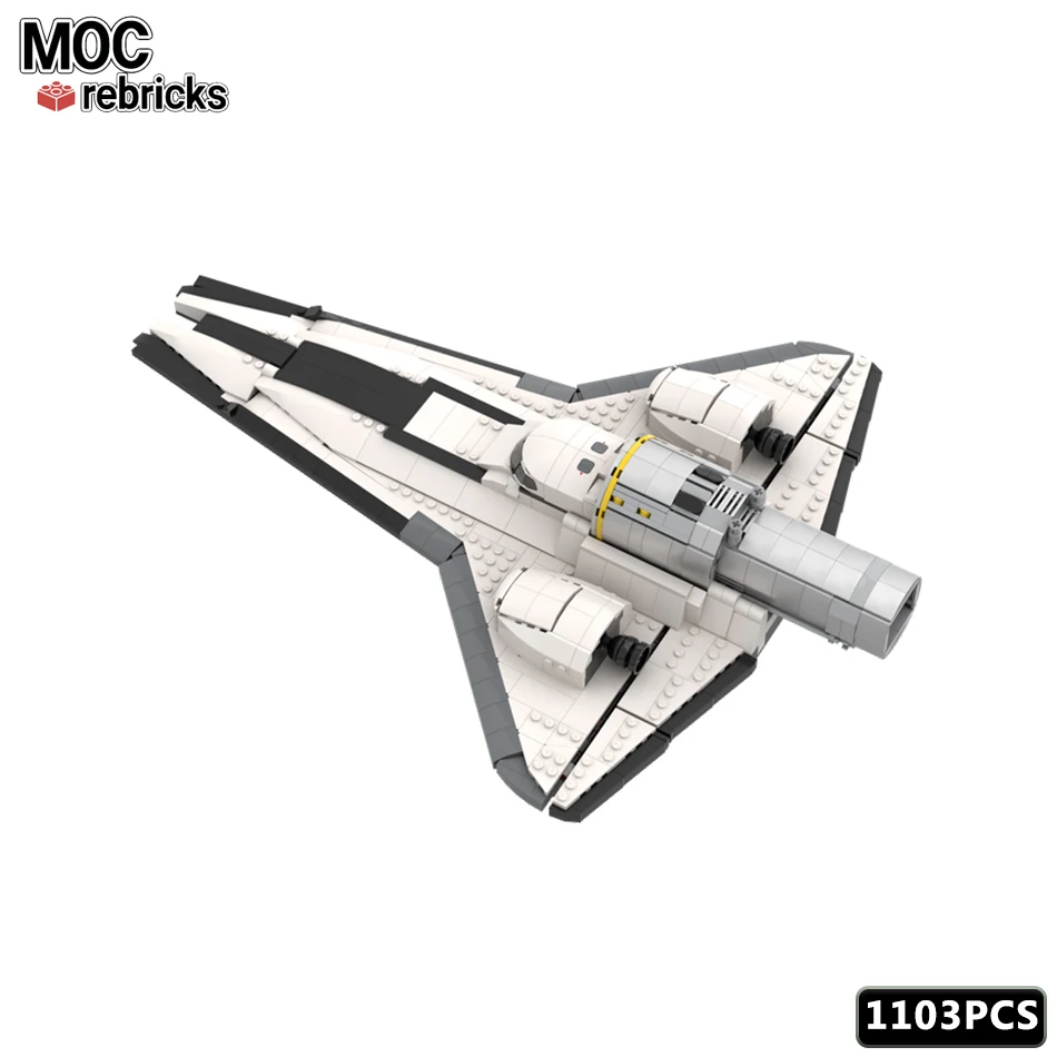 MOC Space War Movie Series Discovery Star Explorer Building Block Model Granule Bricks Set Children's Gifts Educational Toys view 3