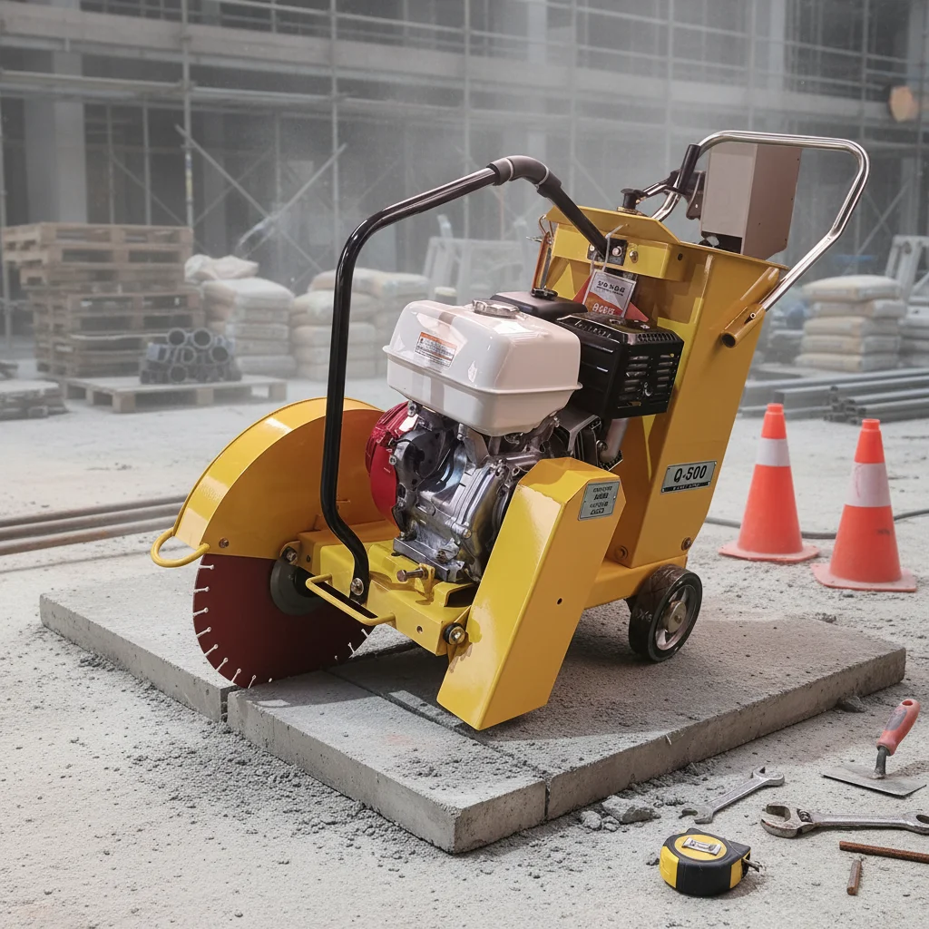 GZD 400 Road Construction Equipment Saw Cutter Asphalt Floor Road Cutter Concrete Cutting Machine