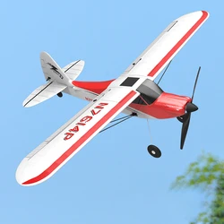 761-4 Sport Cub 500 Rc Plane 2.4g 4 Ch One-Key Aerobatic Rc Airplane Epp Foam Rc Glider Aircraft Rtf Fighter Boys Toys Gifts