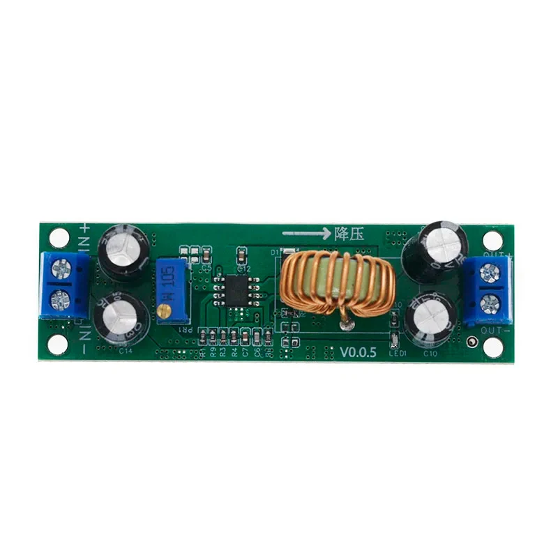 DC-DC 6.5V-60V to 3.3V-40V 5A Adjustable Step Down Buck Converter Module Power Voltage Regulator Synchronous Rectification