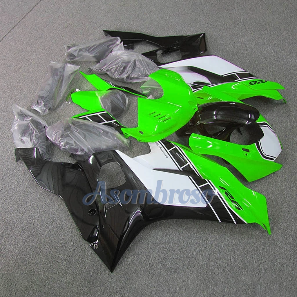 Motorcycle Aftermarket Fairing Kit For Yamaha YZFR6 2017 2018 2019 2020 2021 2022 2023 yzf-r6 17-23 Green White Bodywork set