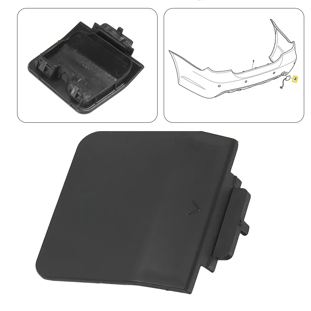 Car Rear Bumper Tow Hook Eye Coupler Trailer Cover Cap For BMW E60 M Sport 2003-2010 51127897217,7897217
