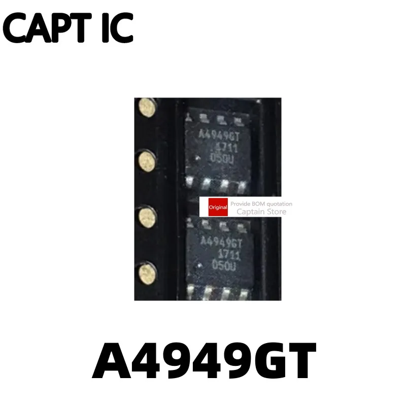 5PCS A4949G A4949GT A4949GLJTR-T SOP8 Pin Drive Sensor Chip Chip IC