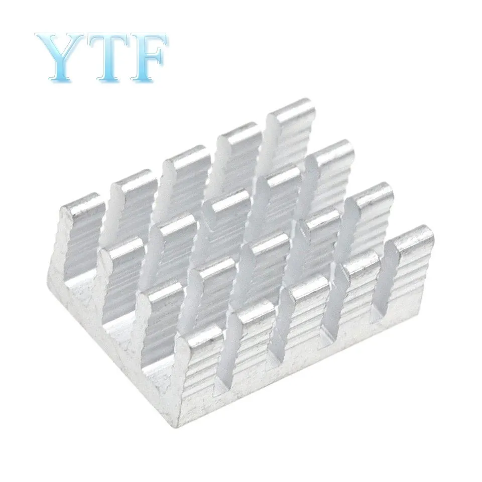 

5PCS/LOT Heatsink Radiator Cooler Radiator 19x14x8MM High Quality Silver Slot Heat Sink