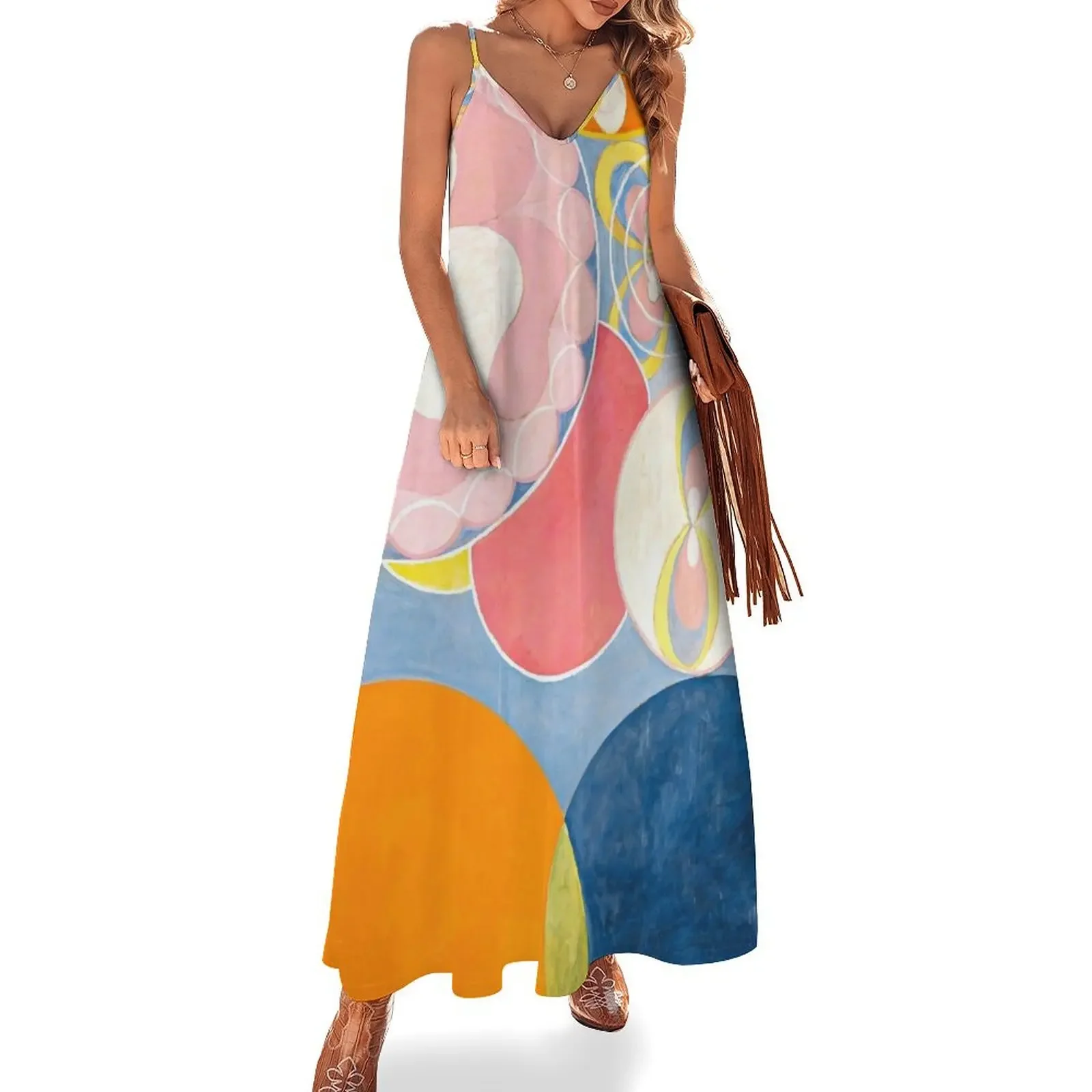 Hilma af Klint The Ten Largest, No. 02, Childhood, Group IV Sleeveless Dress dress dress for women 2024