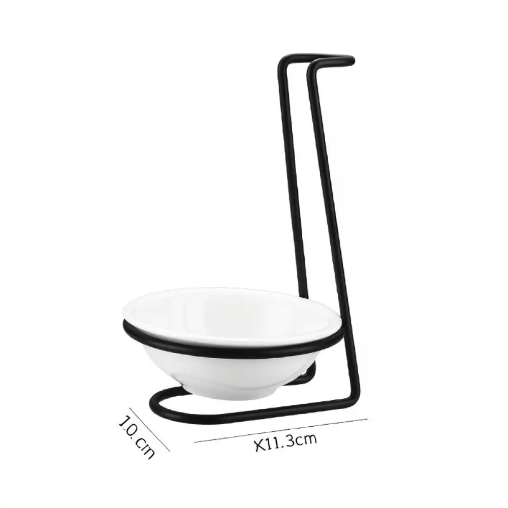 Stainless Steel Utensil Holder For Haojieyang Kitchen Organizer Stand Commercial Grade Restaurant Soup Ladle Storage