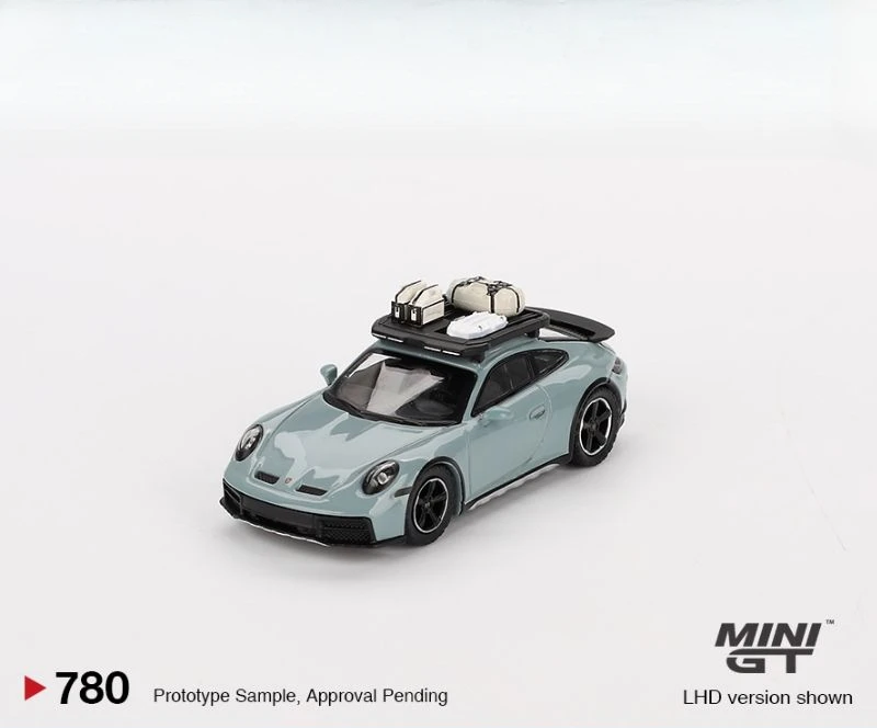 MINIGT 780 Porsche 911 Dakar 1:64 Alloy Car Model