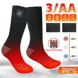Winter Heated Socks Men's Women's Thermal Heating Foot Warmer Electric Socks Warm Socks CyclingTrekking Ski