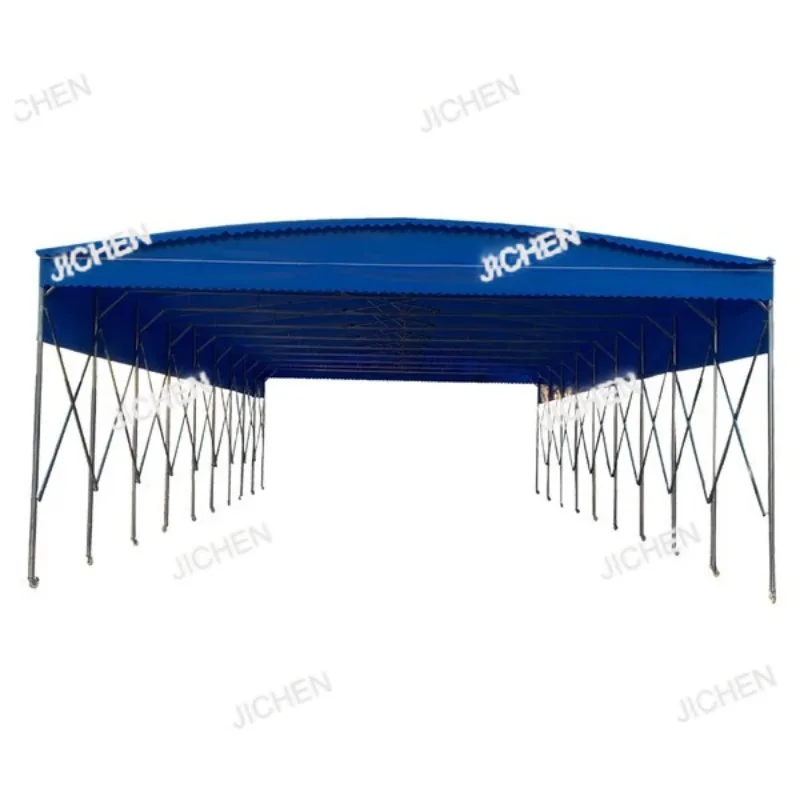 

Индивидуальный открытый баскетбольный корт, большой электрический тент, навес, склад, заводской канал здания, мобильный телескопический навес, фо