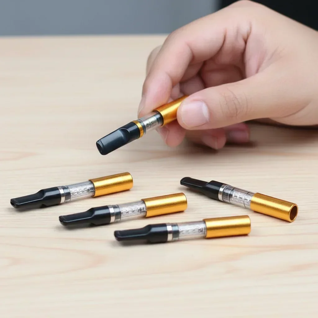 10pcs/pack Reduce Tar Smoking Holder Smoking Accessories Tobacco Tar Filter Oral Care Recycling Mouthpiece Tar Clean Holder