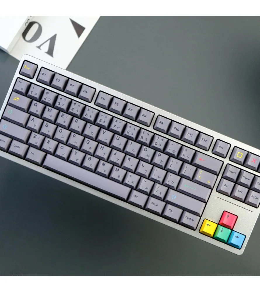 

Original factory height five-sided sublimation process keycap 129 keys PBT keycap Cherry personality
