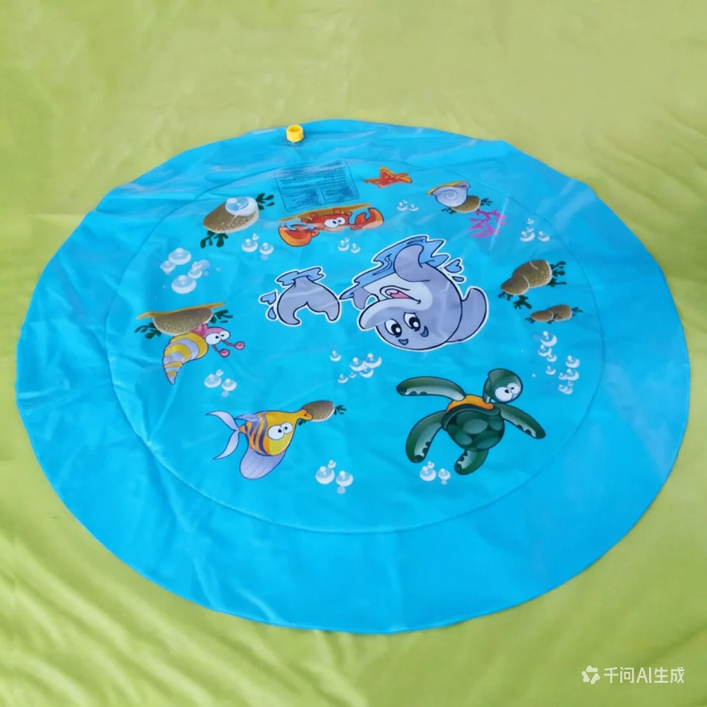 Большой круглый надувной коври – обзор и цена Kids Outdoor Mat