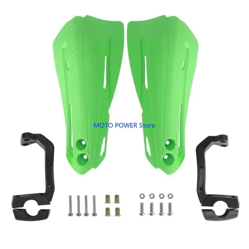 G7ND Motocykl kierownicy Strażnicy Smurki Odchylenie przedniej szyby ABS Motocykle Łurzanie hamulcowe Ulepszenia dla średnicy 22