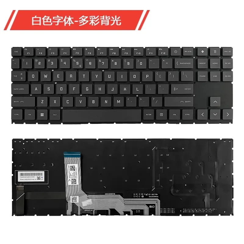 New Keyboard for HP Shadow Wizard 6 PRO 15-EN 16-C TPN-Q238 Q281 Q267