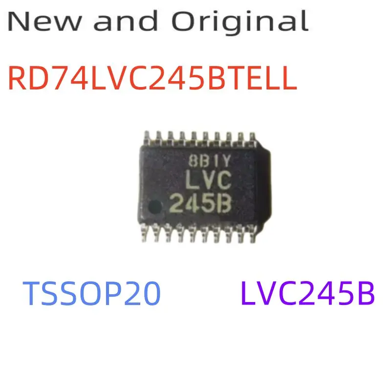 

RD74LVC245BTELL LVC245B TSSOP20 Octal Bidirectional Transceivers with 3-state Outputs