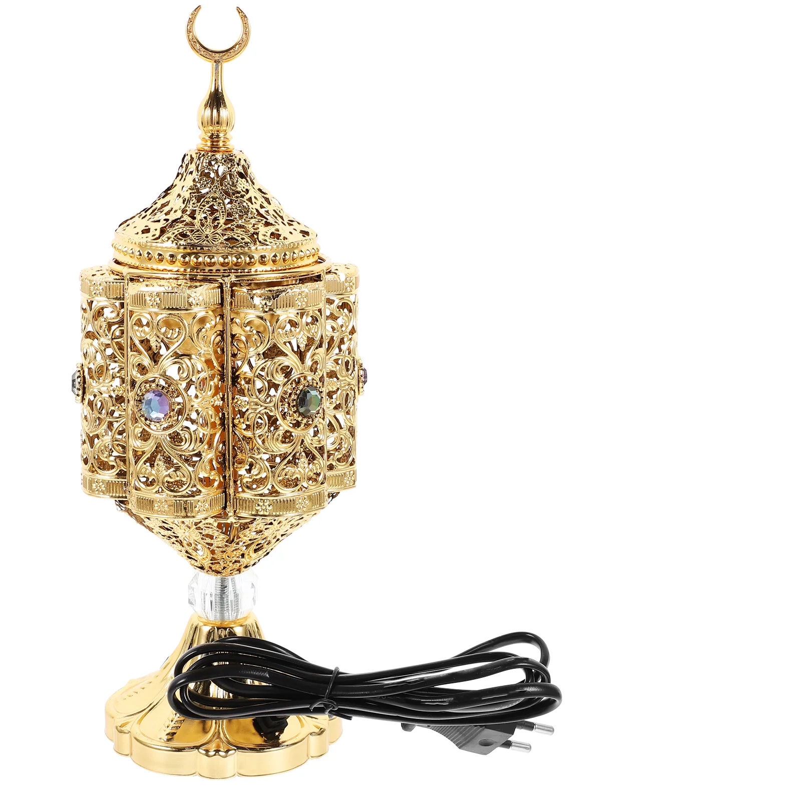 

1pc Electric Incense Burner Metal Plug In Aroma Holder Desktop Decorative Centerpiece For Home Temple Vintage Stove Eu Plug