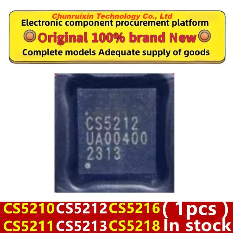 (1 قطعة) 100% جديد CS5210 CS5211 CS5212 CS5213 CS5216 CS5218 CS5210AN CS5211AN CS5212AN CS5213AN CS5216AN CS5218AN QFN