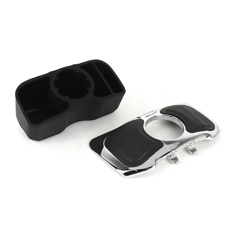 

Motorcycle Glove Box Cubby Storage Box With Cup Holder For Honda Goldwing GL1800 Gold Wing F6B 2012-2017