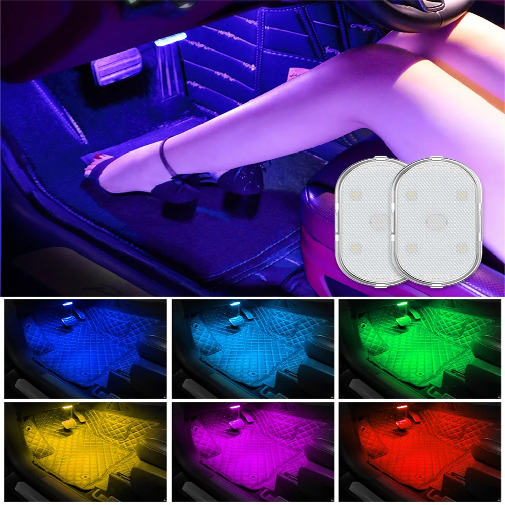 

Intelligent Lighting Lamp Wireless LED Interior Light USB Charging Car LED Touch Lights, Car Mini Interior Reading Lamp